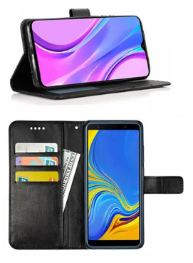 Graphic Wallet Flip Leather Phone Cases