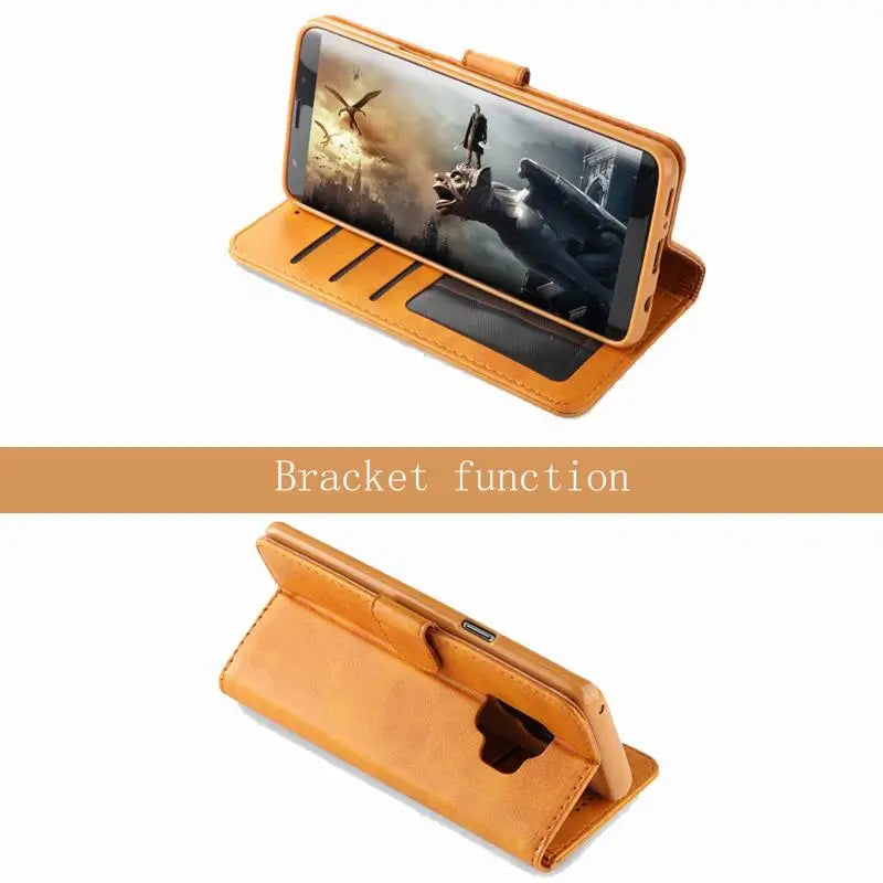 Luxury PU Wallet Leather Case For Samsung Galaxy