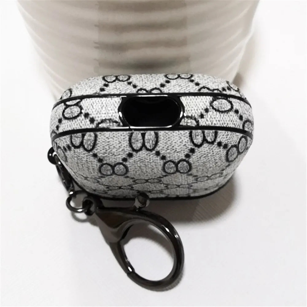 Luxury Case for Airpods with Keychain