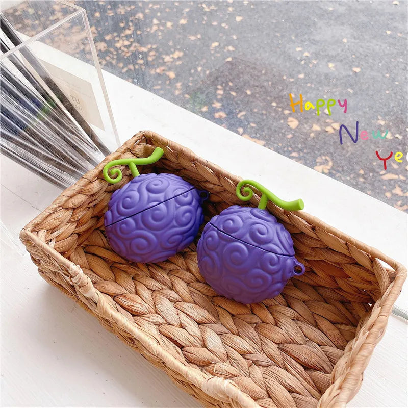Japan Anime 3D Fruit Airpods Case