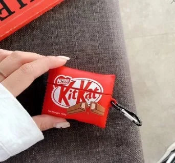 Kitkat Chocolate Protective Silicone Case For Airpod