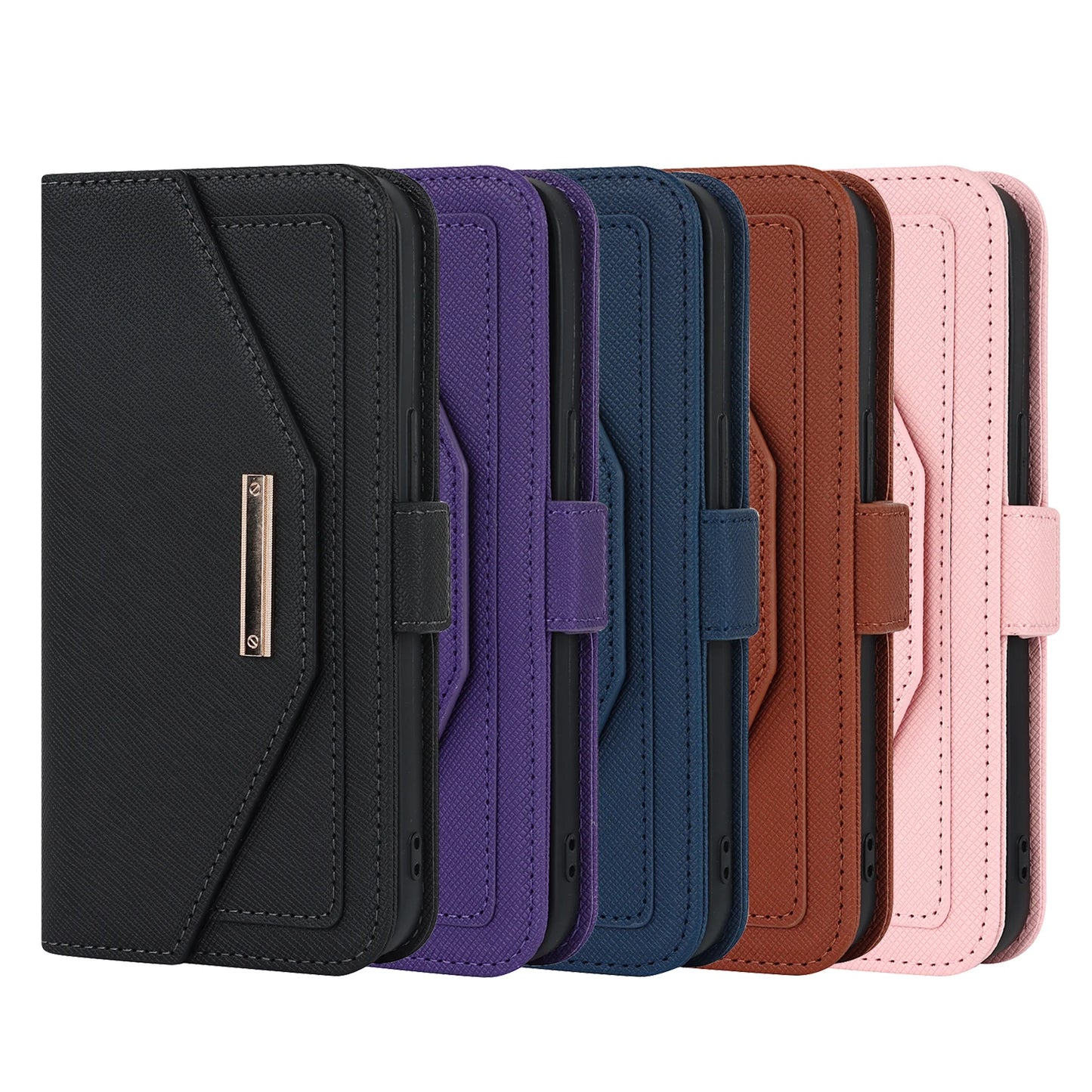 Lanyard Crossbody Wallet Case For iPhone