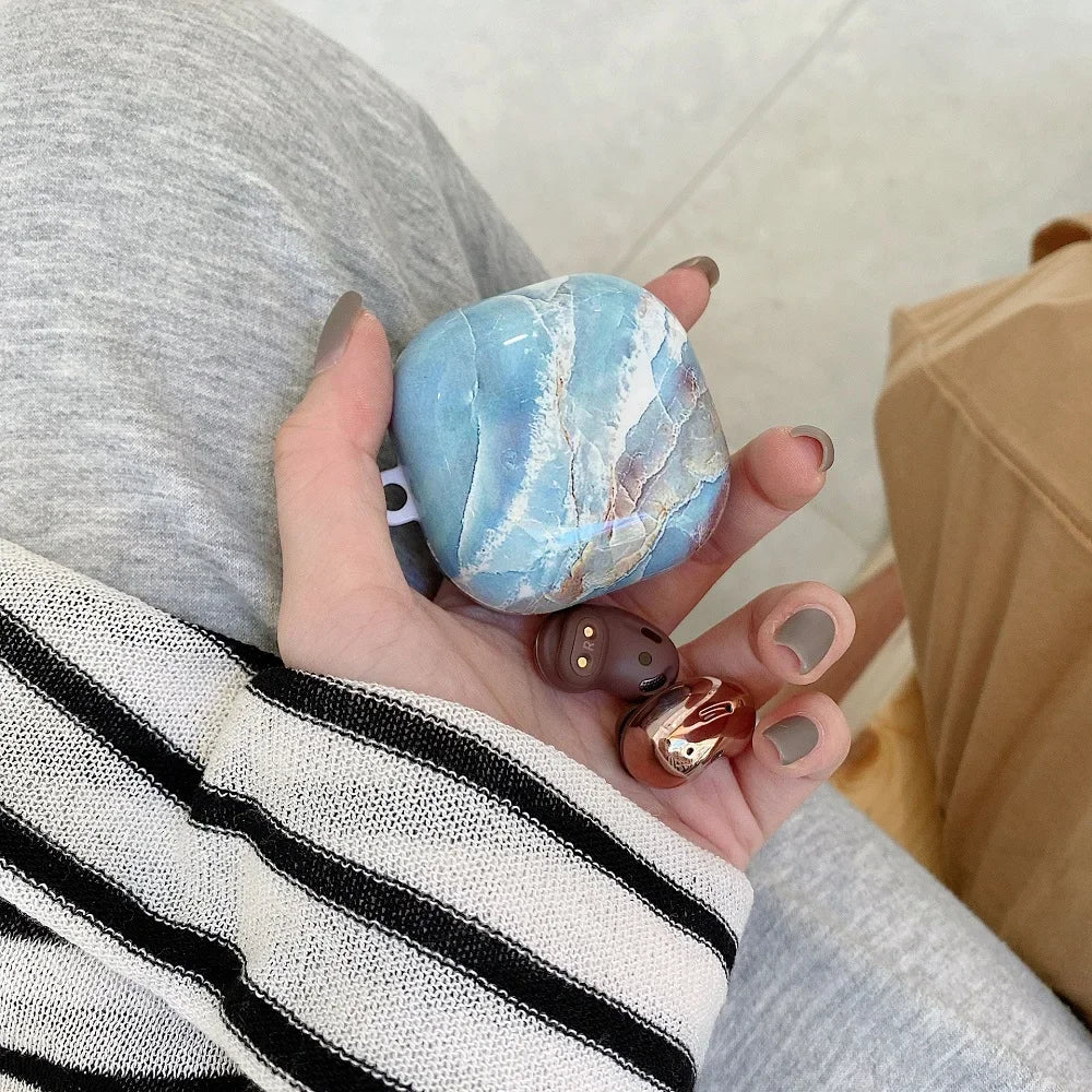 Plastic Marble Cover for Samsung Galaxy Buds