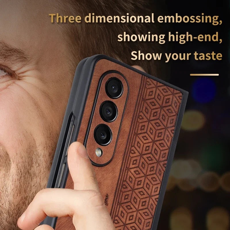 3D Embossing Case for Samsung Galaxy Z Fold