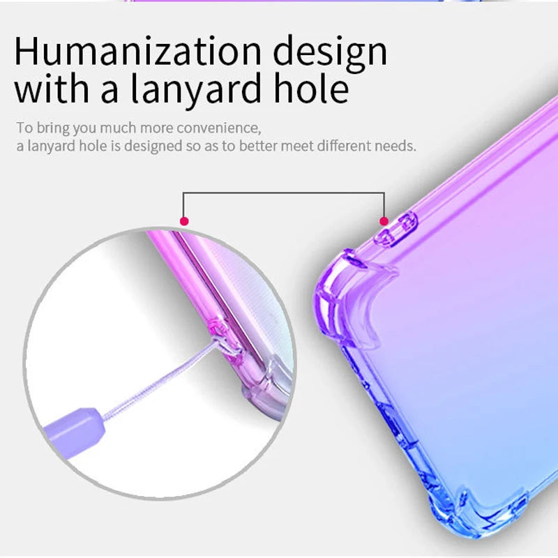 Ultra-Thin Gradient Silicone Case for Google