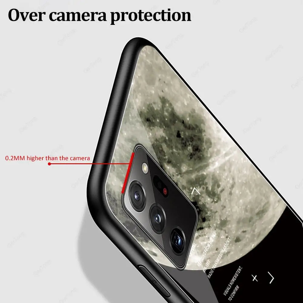 Starry Sky Glass Phone Case For Samsung