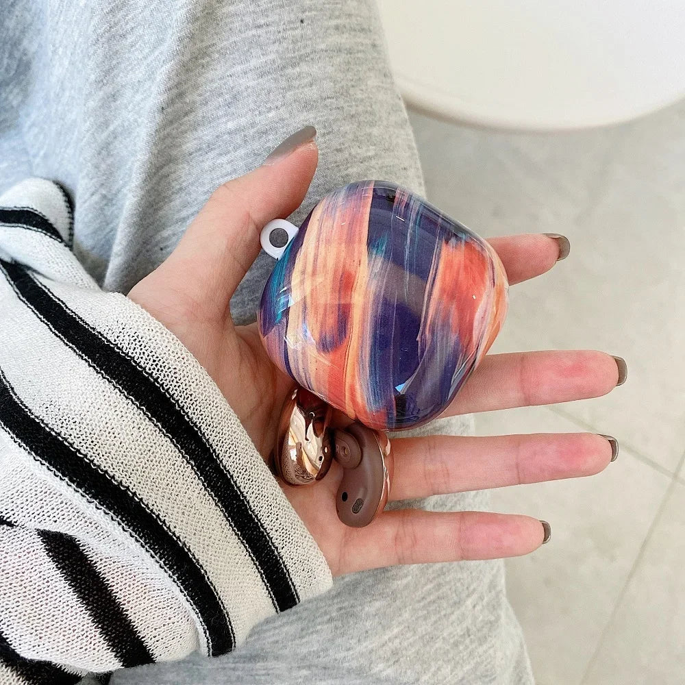 Plastic Marble Cover for Samsung Galaxy Buds