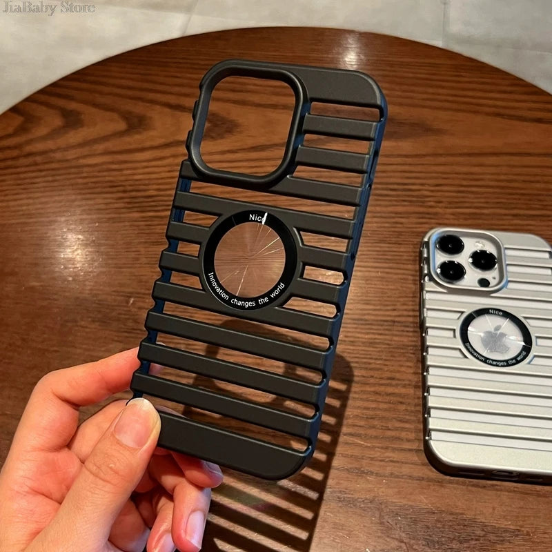 Luxury Coolness Hollow Out Phone Case For iPhone