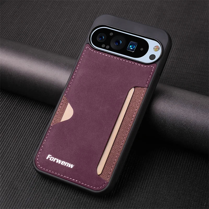 Luxury PU Leather Phone Case For Google Pixel