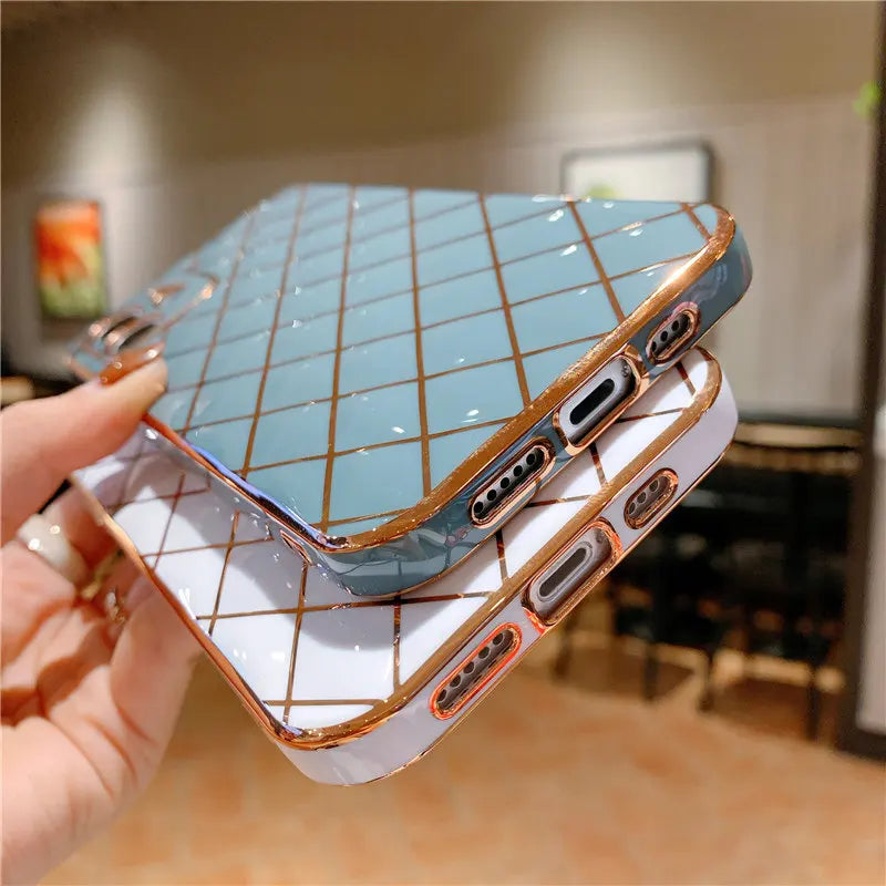 Luxury Soft PU Case for iPhone