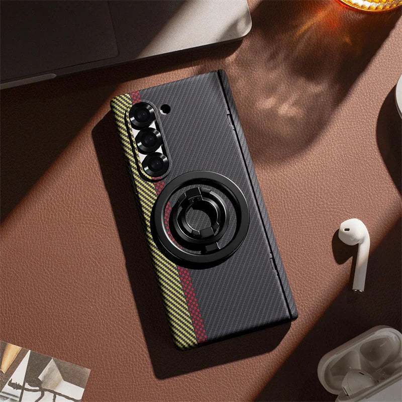 Carbon Fiber Protective Case For Samsung Galaxy Z Fold