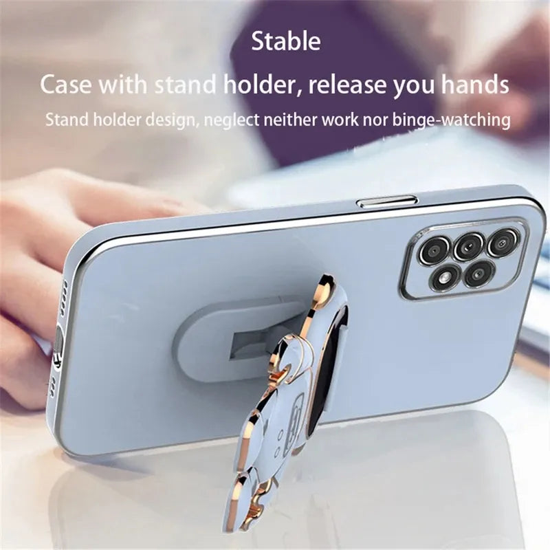 Astronaut Folding Stand Case For Samsung Galaxy