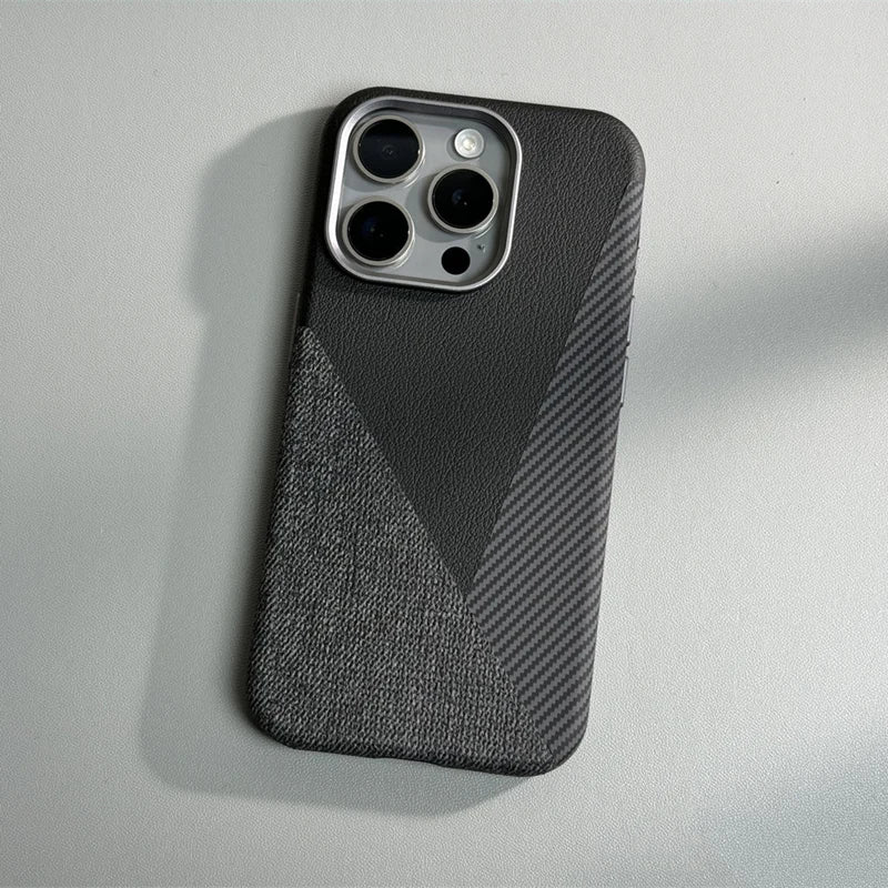 Leather MagSafe Phone Case For iPhone