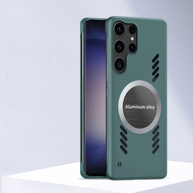 Luxury Graphene Heat Dissipation Cooling Magnetic Case for Samsung