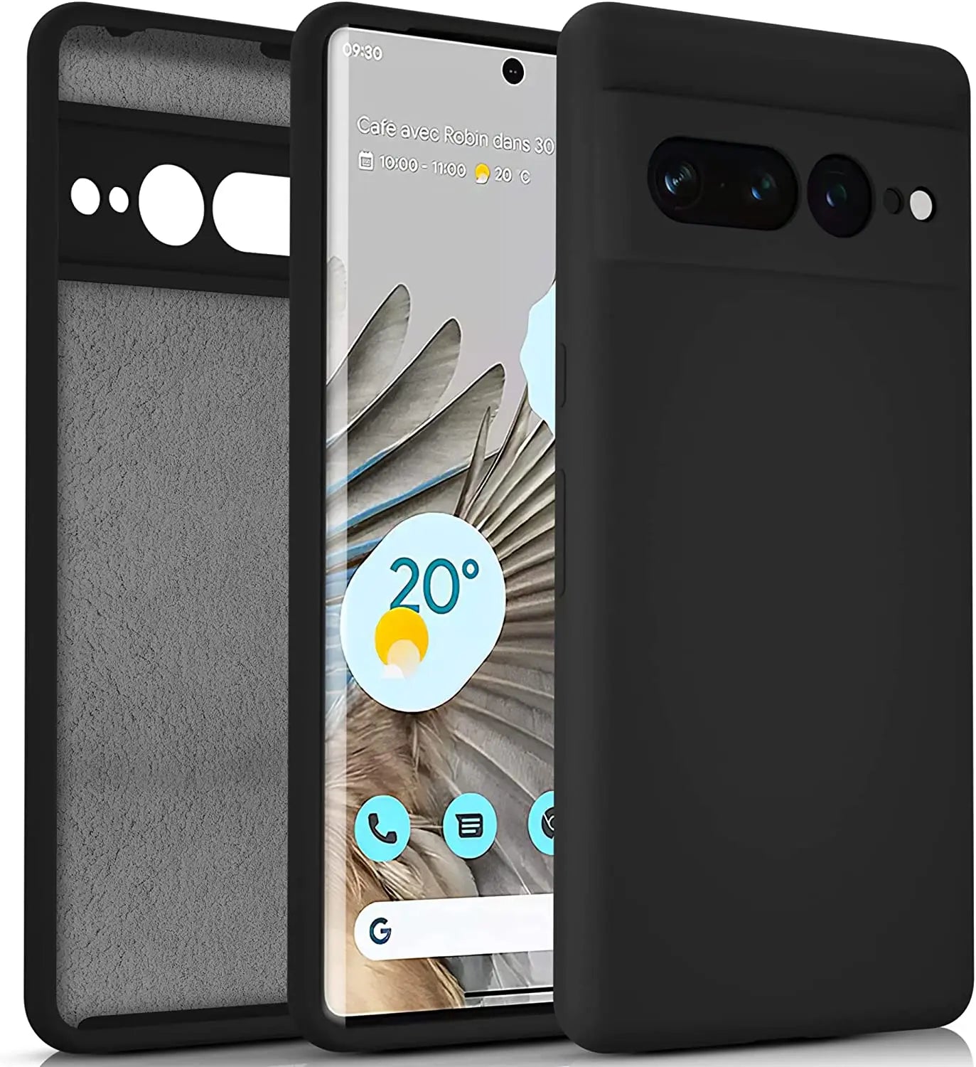 Square Silicon Phone Case For Google Pixel