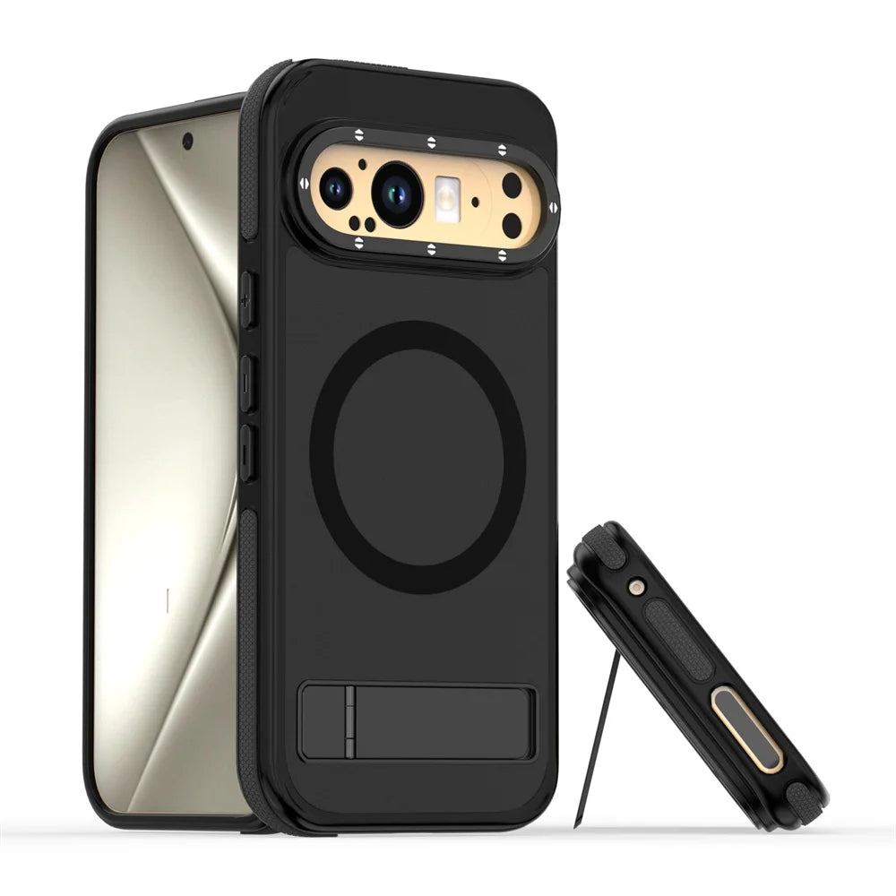 Luxury Folding Stand Magnetic Phone Case For Google Pixel
