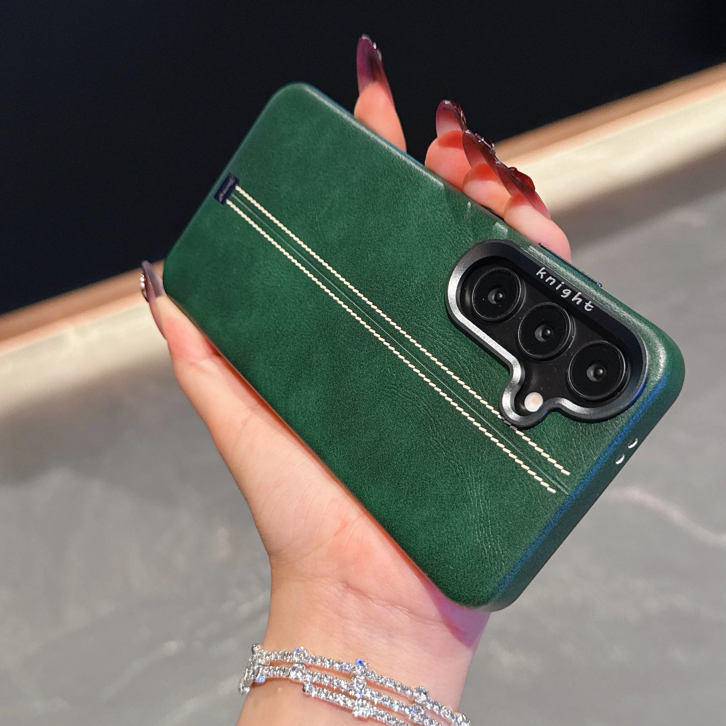 Magnetic Business Leather Case For Samsung