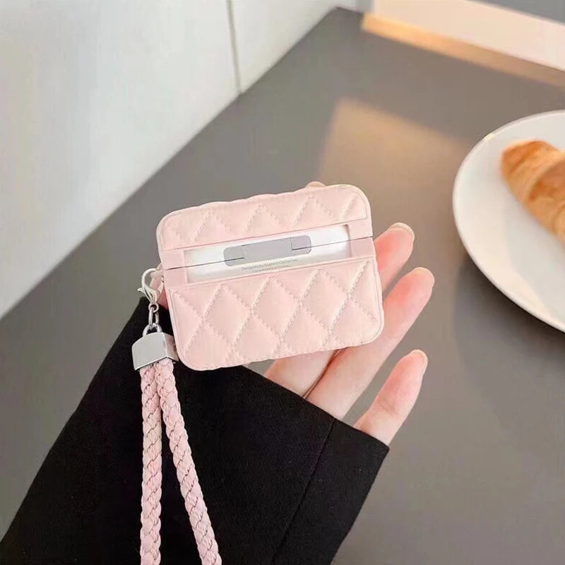 High-end Leather PU Earbuds Case for AirPods