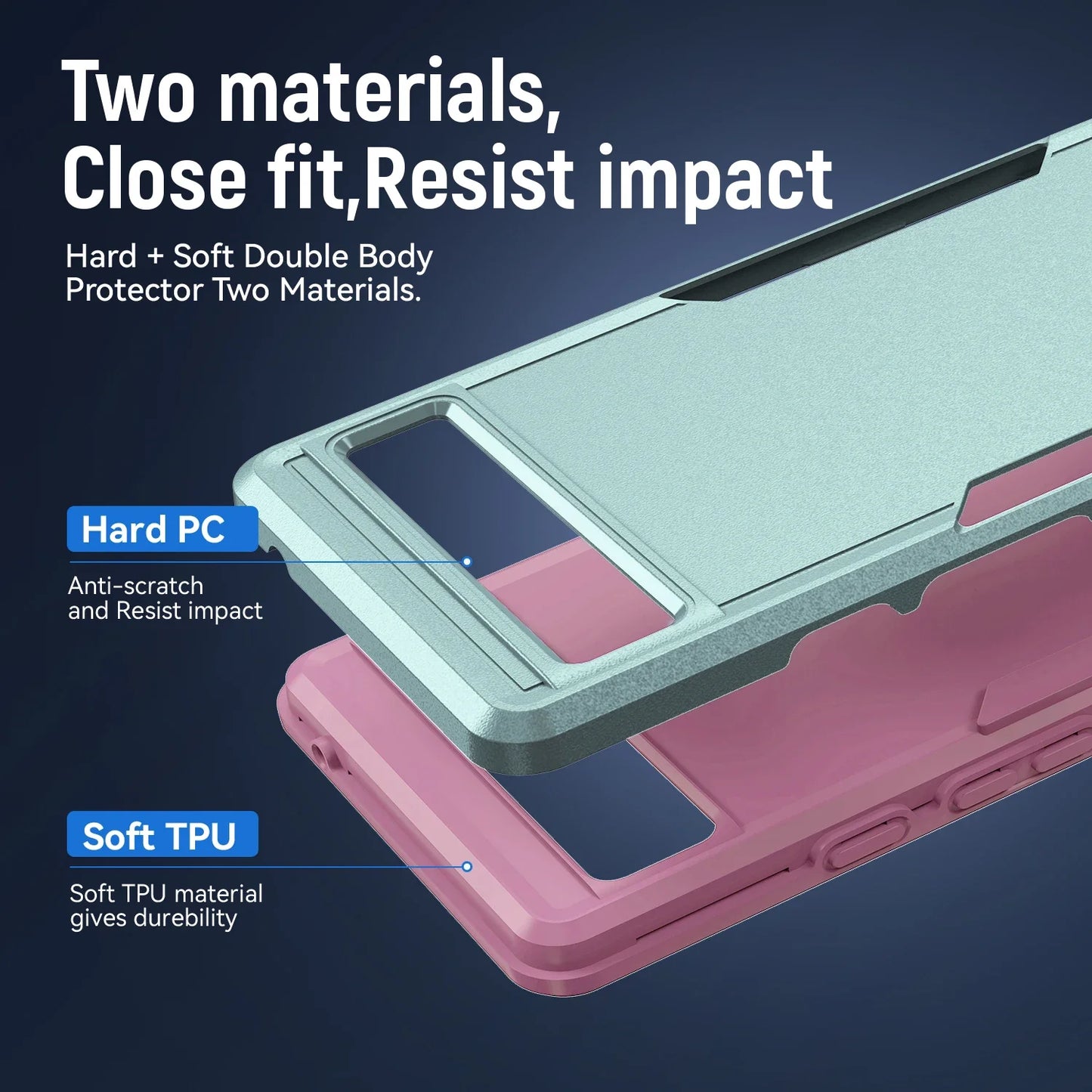 Shockproof Hard Cover Case For Google Pixel