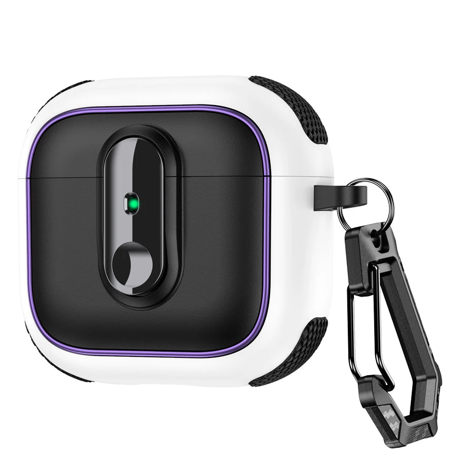 Armor locking clasp Earbuds Case For AirPods