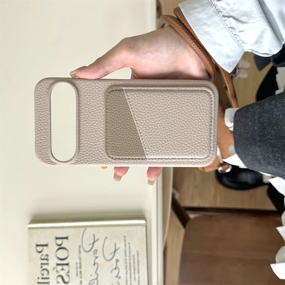PU Leather Card Holder Pocket Slot Case for Google Pixel