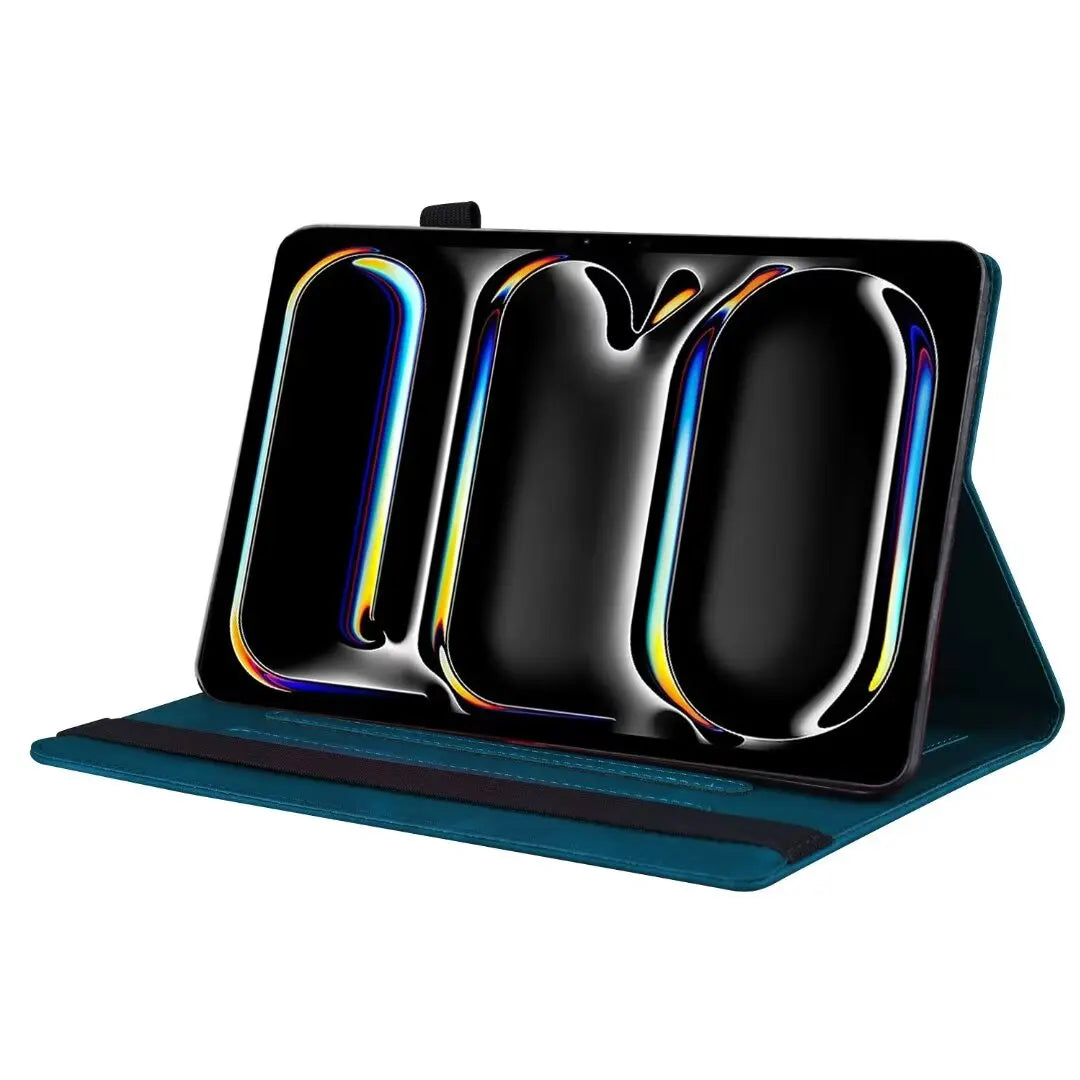 PU Leather Soft TPU Back Folio Cover for iPad