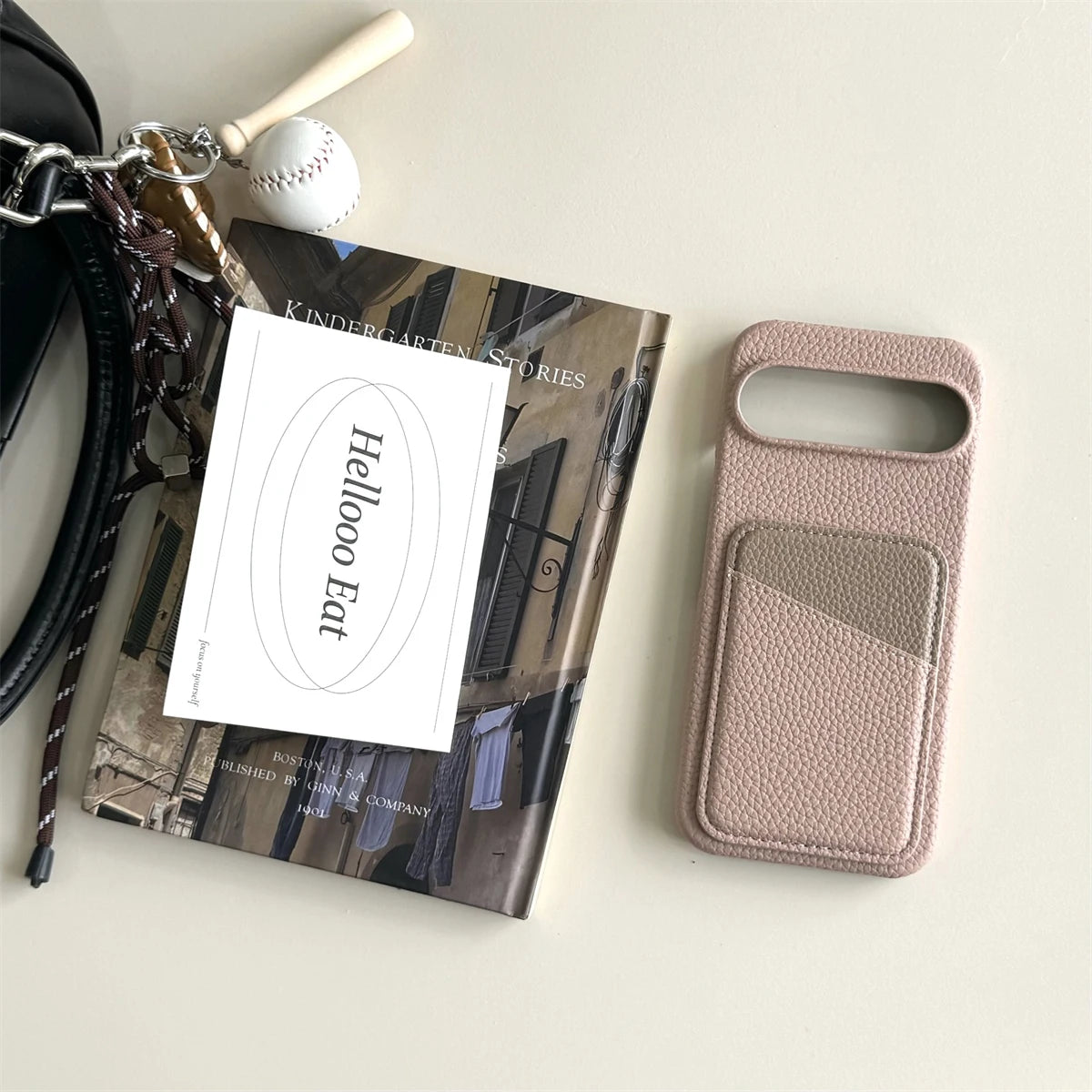 PU Leather Card Holder Pocket Slot Case for Google Pixel