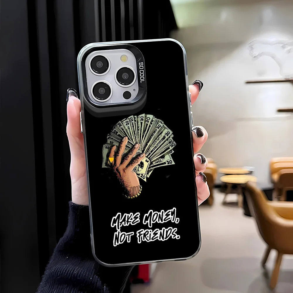 Time is Money Dollar Cash Phone Case For iPhone