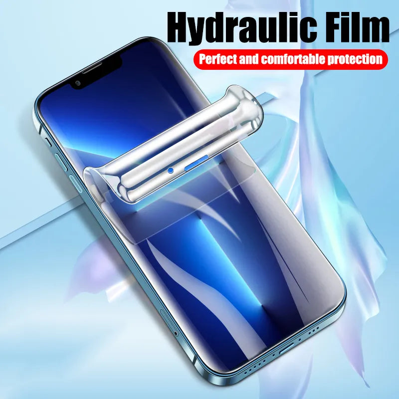 4 Pcs Hydrogel Film Front Cover For iPhone