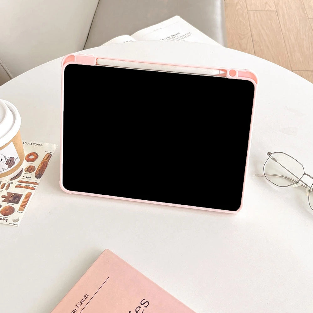 Black Polka Dots Case for iPad