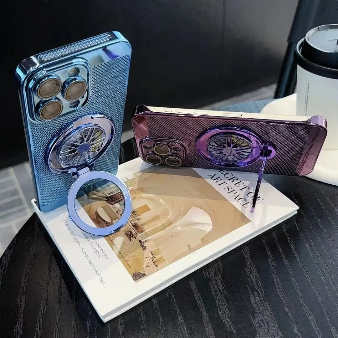 Heat Dissipation Mesh Magsafe Charge Case For iPhone