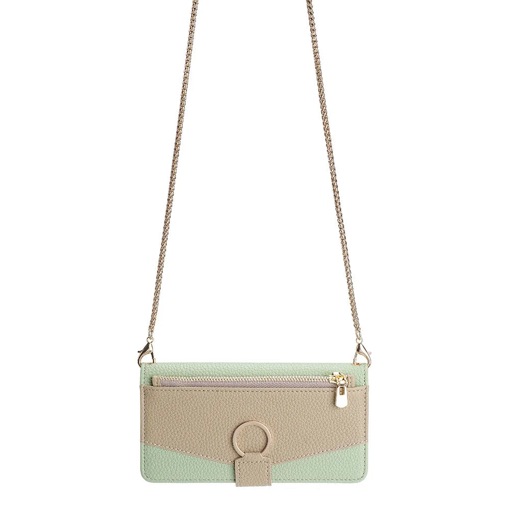Zipper Crossbody Case For iPhone