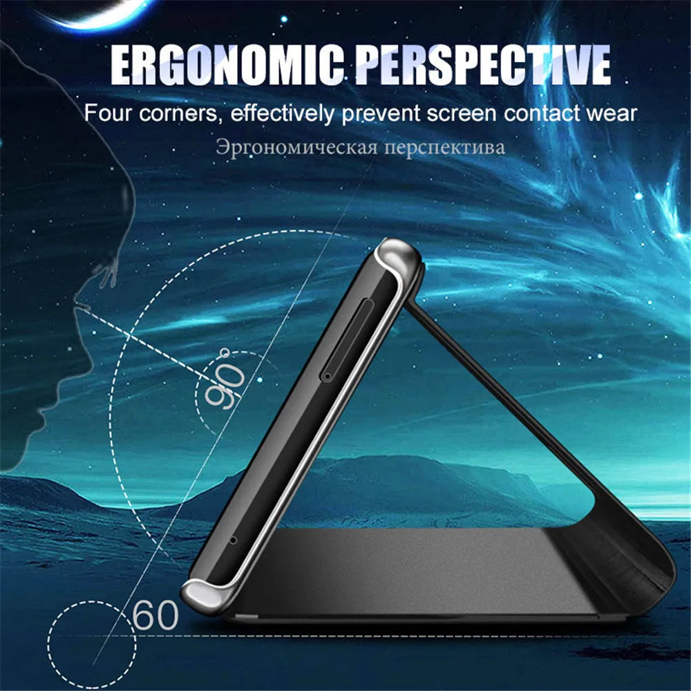 Fashion Mirror Flip Case