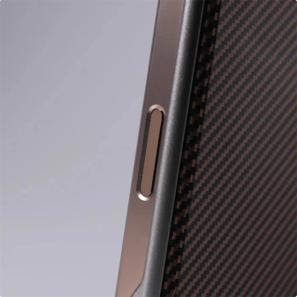 Luxury Frameless Carbon Fiber Pattern Slim Case for iPhone