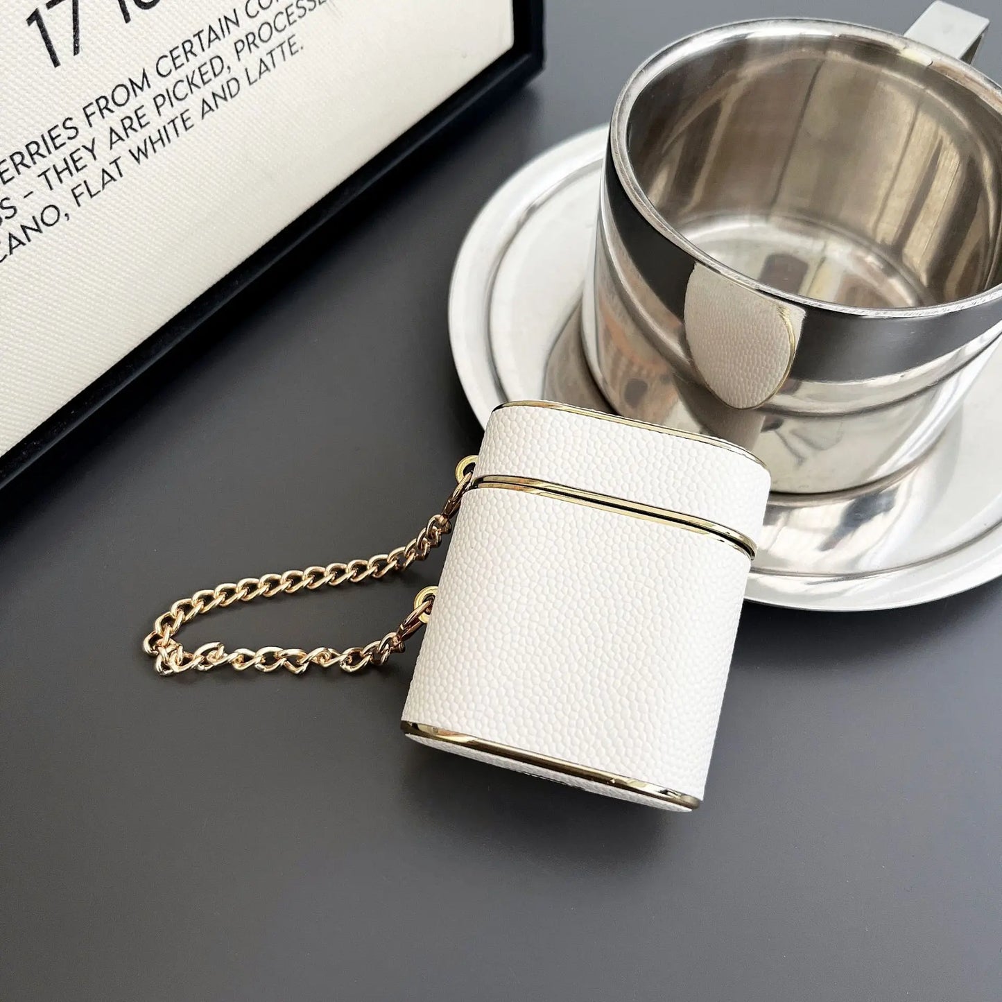 Luxury Leather Sleeve Cute Earphone Case For Airpods