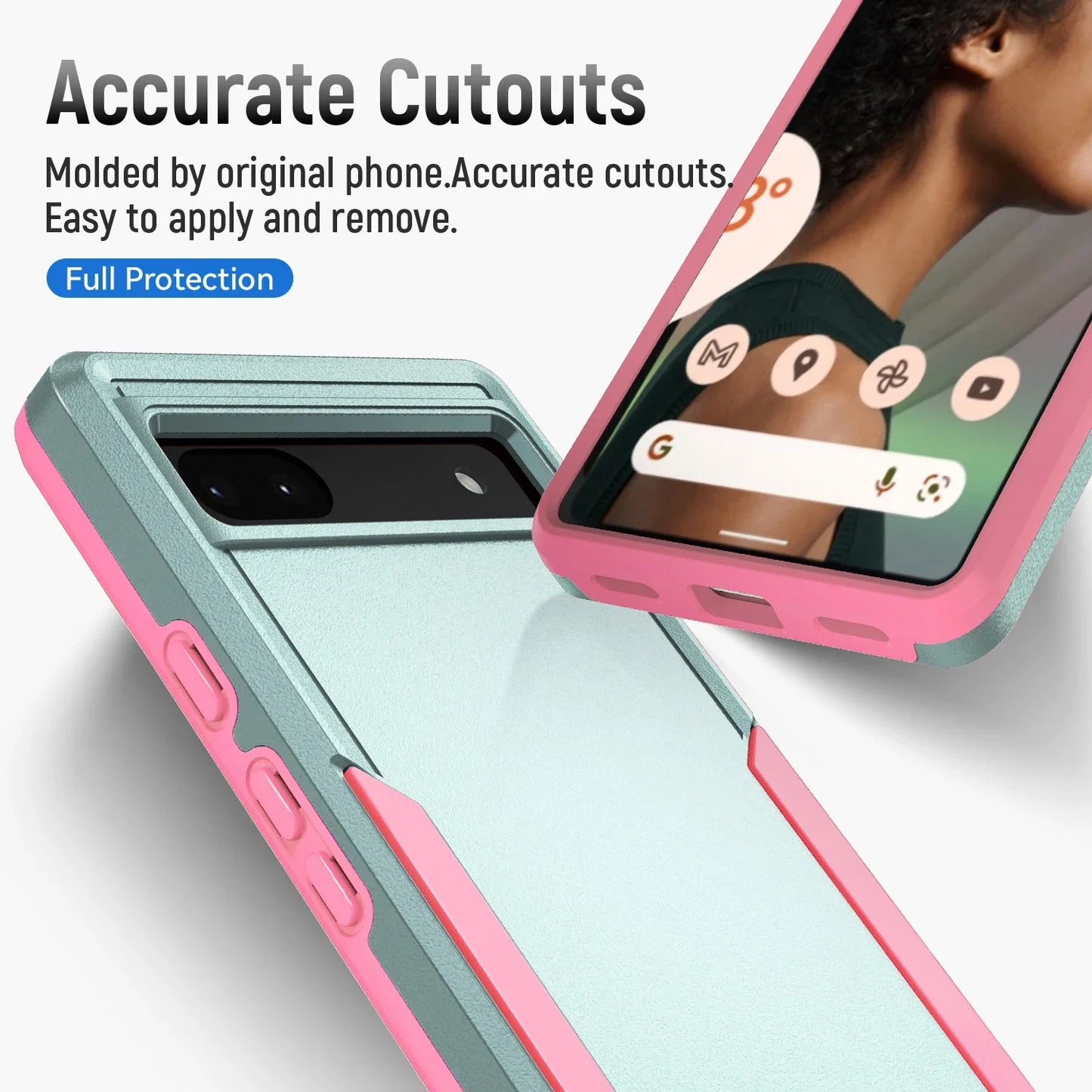 Shockproof Hard Cover Case For Google Pixel