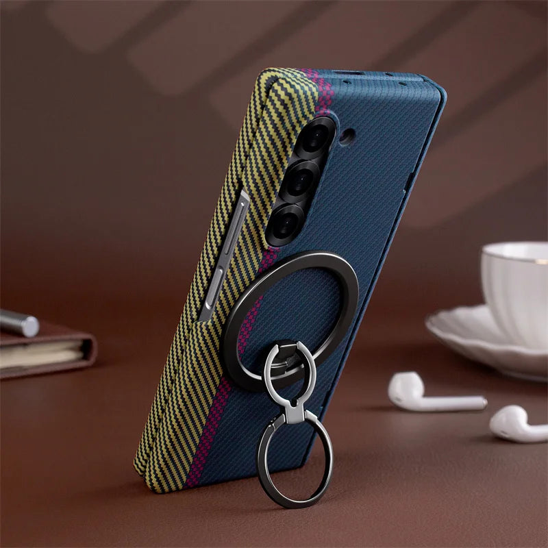 Carbon Fiber Protective Case For Samsung Galaxy Z Fold