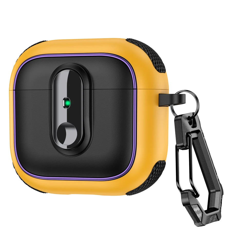 Armor locking clasp Earbuds Case For AirPods