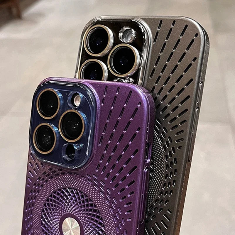 Luxury Heat Dissipation Magsafe Case for iPhone