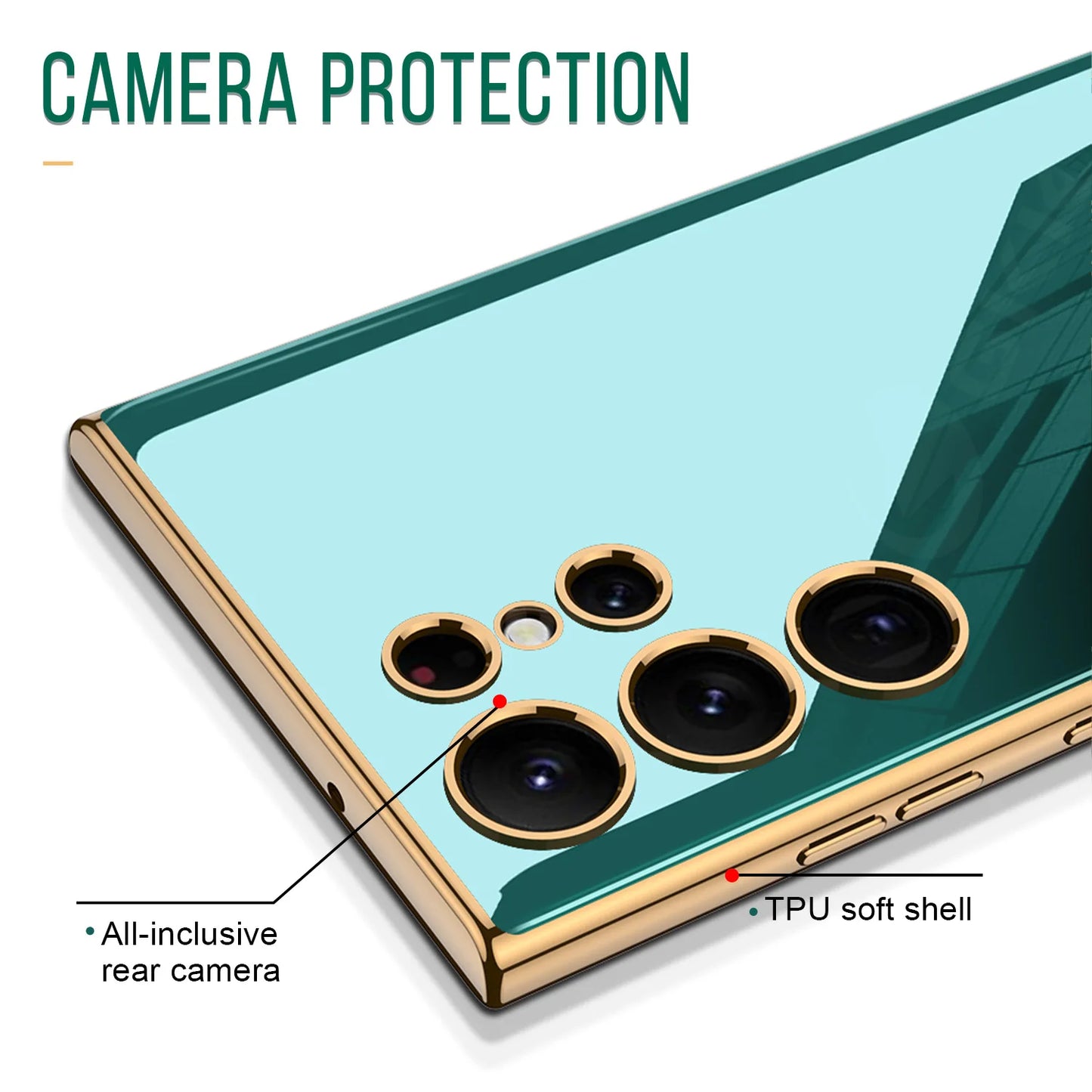 Soft Silicone Anti Drop Protective Case for Samsung