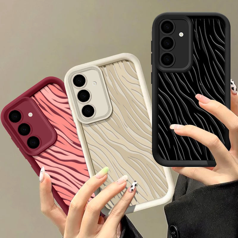 Striped Phone Case For Samsung