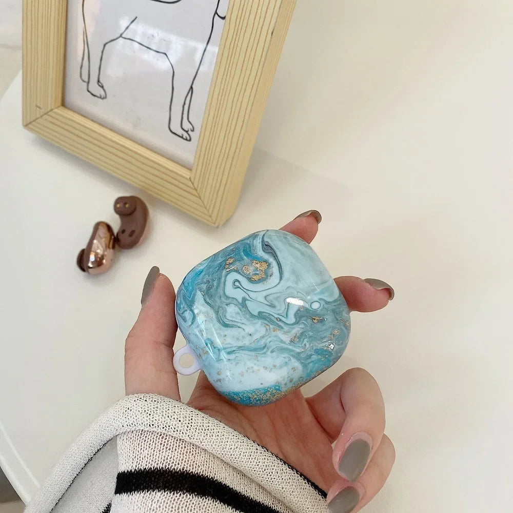 Plastic Marble Cover for Samsung Galaxy Buds