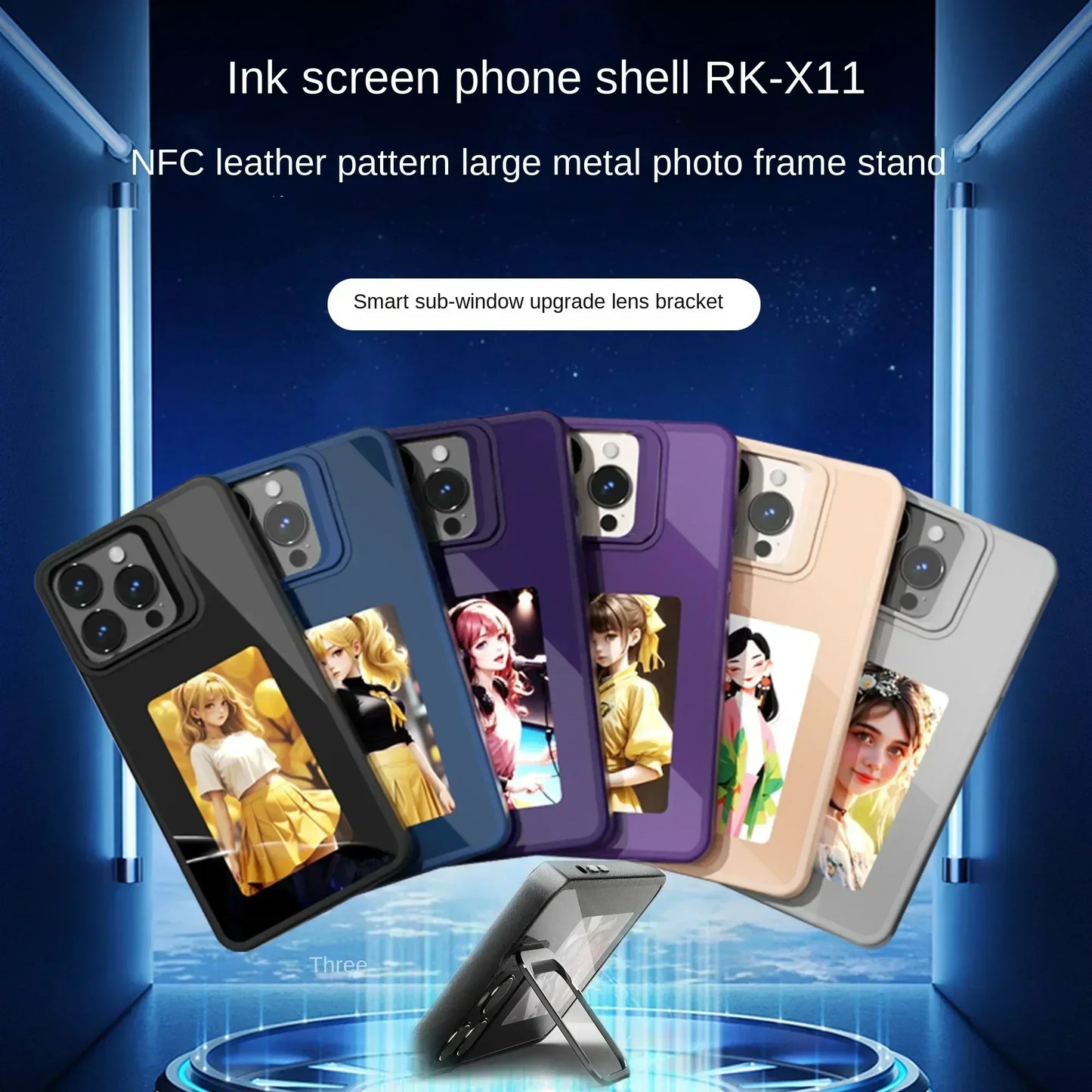 New-tech NFC E-Ink Phone Case for iPhone