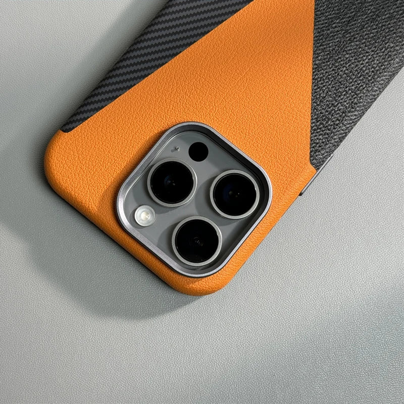 Leather MagSafe Phone Case For iPhone