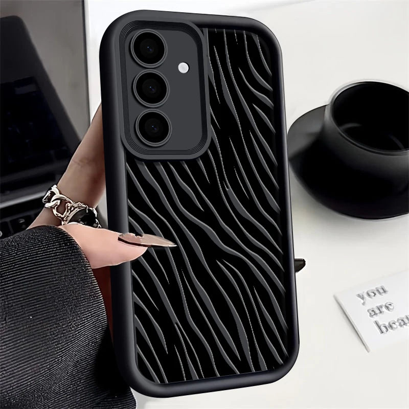 Striped Phone Case For Samsung