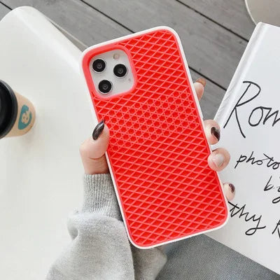 Waffle Shoe Sole Phone Case for iPhone