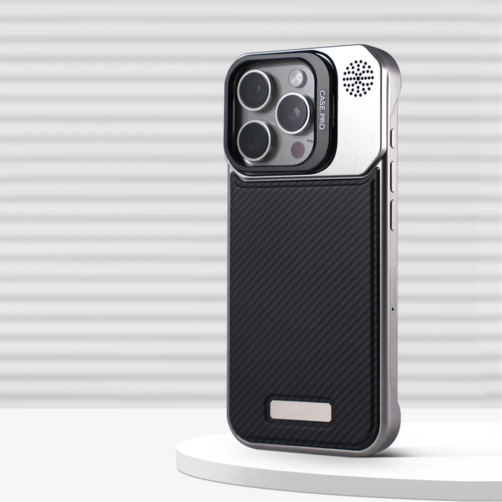 Luxury Frameless Carbon Fiber Pattern Slim Case for iPhone
