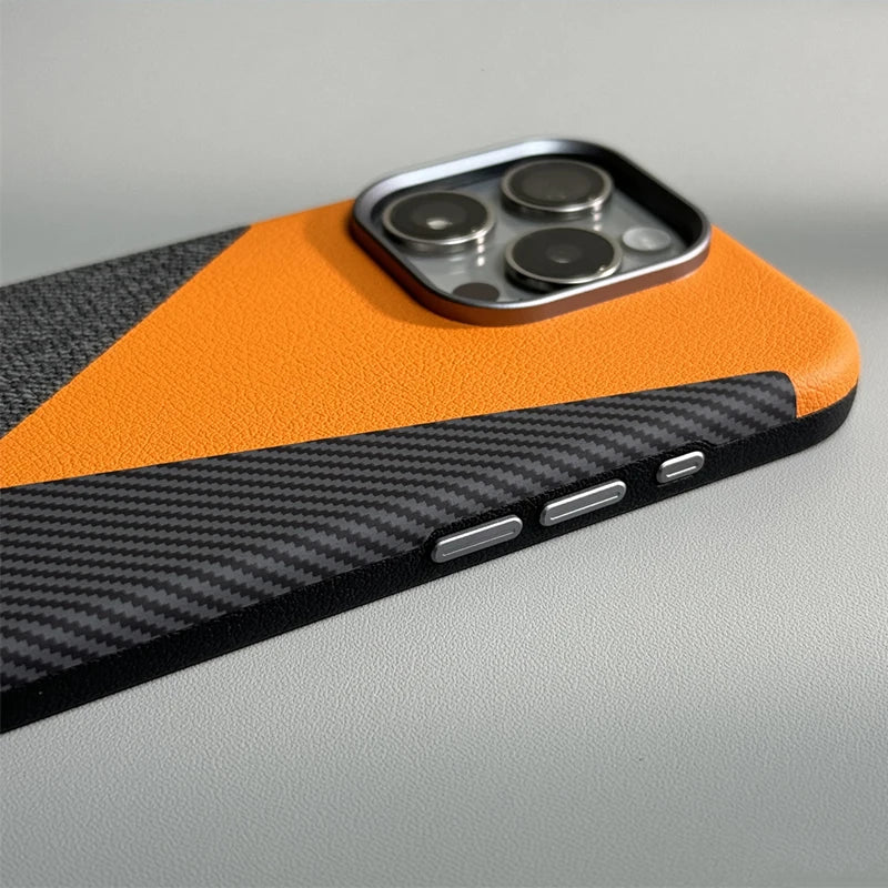 Leather MagSafe Phone Case For iPhone