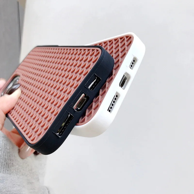 Waffle Shoe Sole Phone Case for iPhone