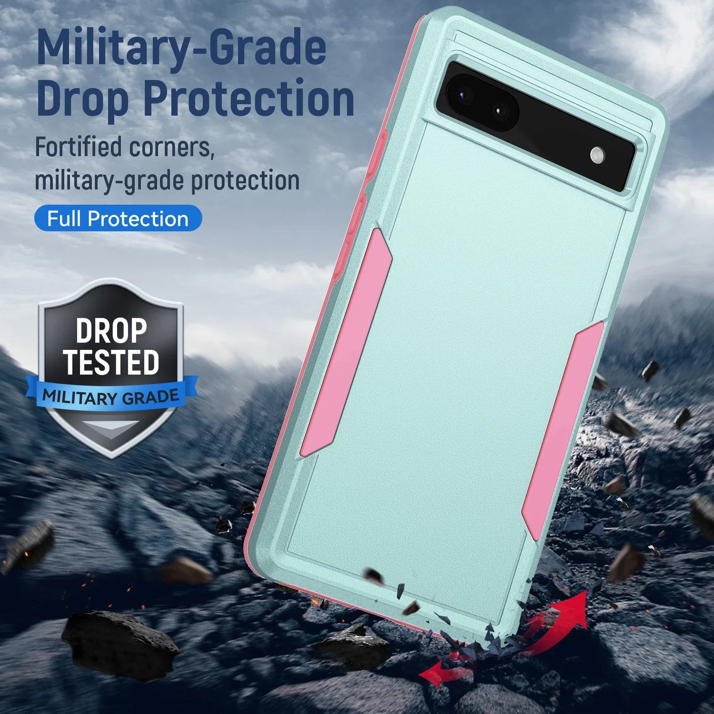 Shockproof Hard Cover Case For Google Pixel